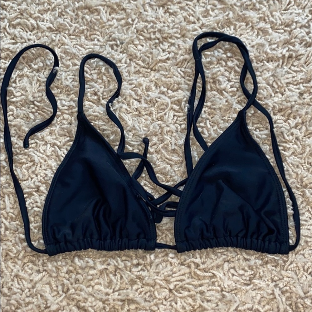 Black tie top